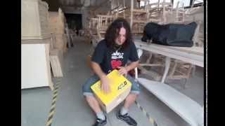 The Amazing Leandro Bartorelli with Baby cajon PFSound