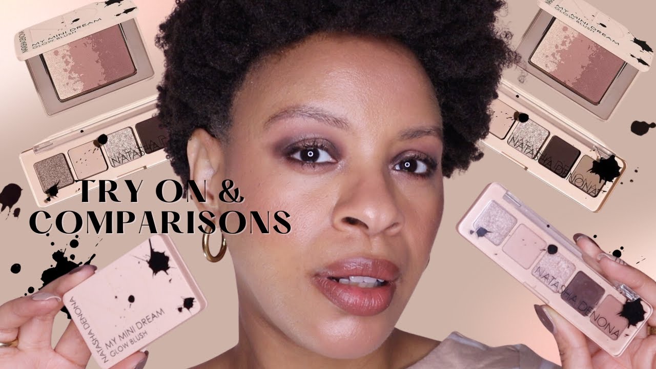 Natasha Denona Mini Dream and Mini Glow Blush Review & Comparison