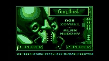 Bug Hunt - Atari EX Home Computer Light Gun Game - Light Gun Fail