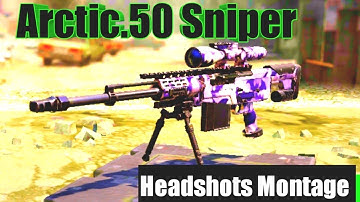 Arctic 50 Sniper | Sniper Headshots | Call of Duty Mobile Montage #2