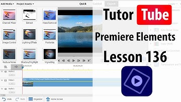 Premiere Elements - Lesson 136 - Unlink and Link Audio and Video