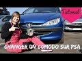 Comment changer un comodo com2000 spcial peugeot  citron 