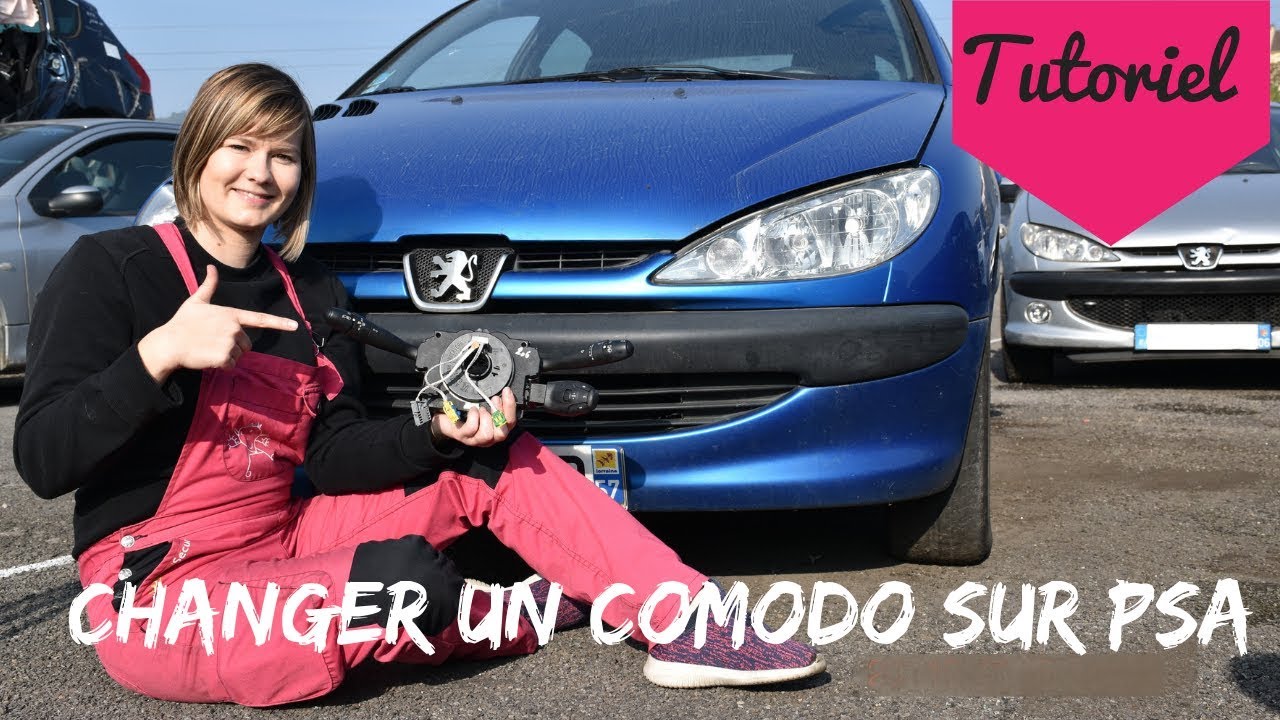 Commodo phare PEUGEOT 206 PHASE 1 Essence