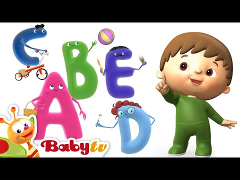 ABC Song | Letters with Charlie | Nursery Rhymes & Kids Songs 🎵 | @BabyTV