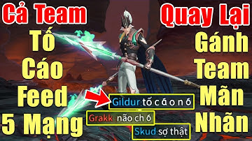 [Gcaothu] Bị team lập phiếu tố cáo khi đi Feed 5 mạng cho địch - Zephys quay lại gánh team mãn nhãn