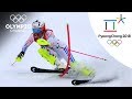 Slalom Skiing Olympics 2018