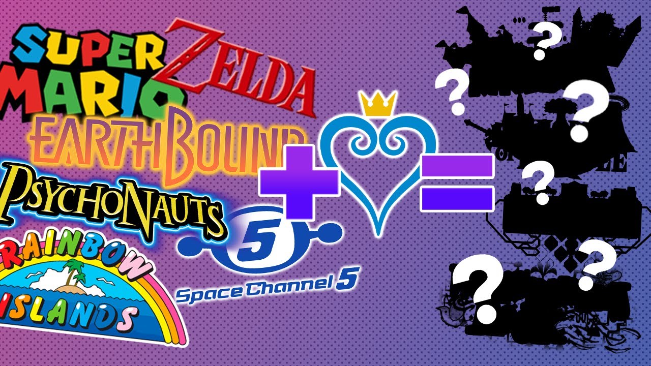 What if there were Video Game Worlds in Kingdom Hearts?