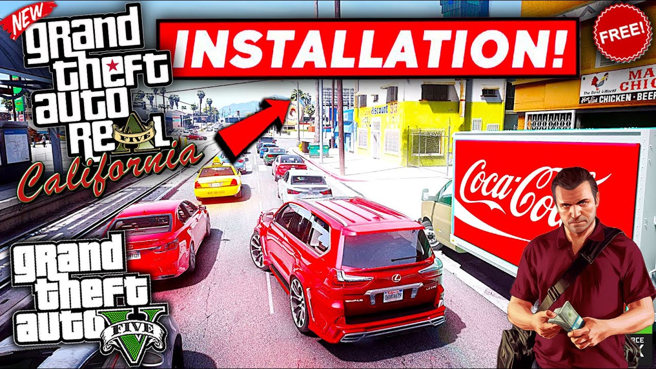 How to install LA Revo 2.0 Mod In GTA 5 || GTA V Real California Mod😍|| Updated....!!