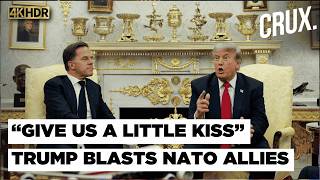 'Disappointed' Trump Clashes With NATO Chief Rutte Over Allies 'Letting US Down' During Iran War |4K