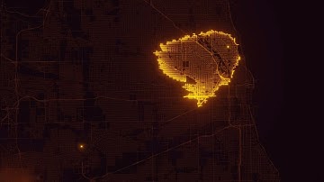 A* (A-Star) Pathfinding Algorithm Visualization on a Real Map 🌍 | AI Pathfinding
