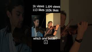 Which one is better violin jvke comparison @Habriielian or  @joelsunny Love my Subs very much)