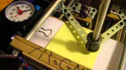 Arduino Post-it Note  Plot Clock