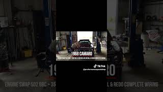 1968 camaro Time Lapse Engine Swap