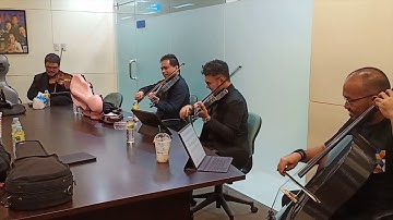 Avengers Main Theme - string quartet rehearsal - String Fusion cover - Manila, Philippines