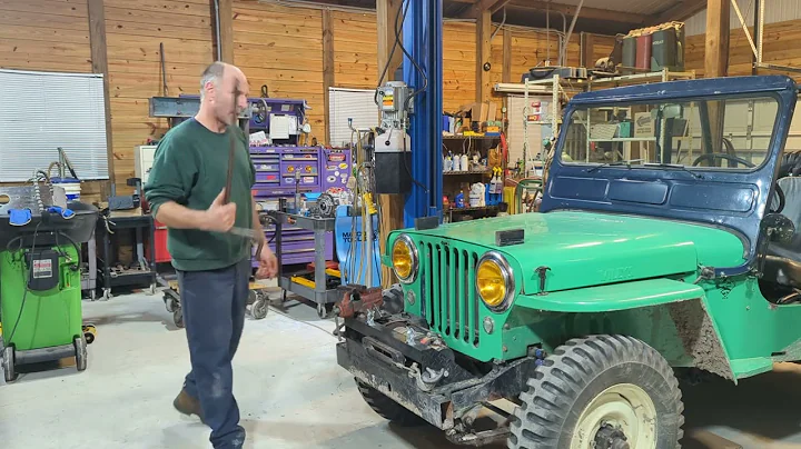 1947 Jeep Willys CJ-2a  hand crank start
