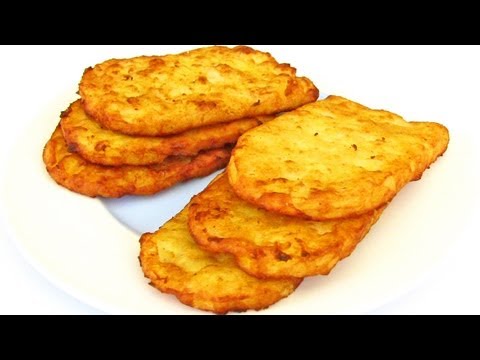 Hash Browns - How To Make Fast Food Style Hash Browns - Recipe