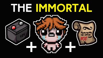 This Synergy makes Tainted Lazarus Immortal!