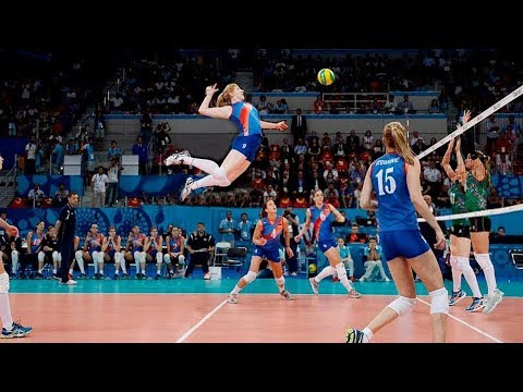 TOP 20 Legendary Women's Volleyball Spikes Of All Time (HD)