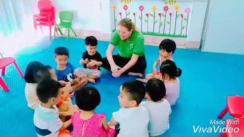 Học Tiếng Anh cùng giáo viên bản ngữ đến từ Anh - Mầm Non Quốc Tế Hà Nội