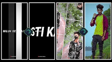 MC Stan x Mujhse Shadi Karogi Remix Status Editing 🥀😘 Alight Motion Video Editing 🥀 Basti Ka Hasti.