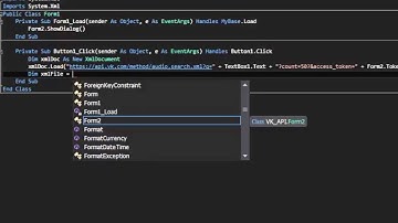 [VB.NET] How to use vk.com API : Search (API)