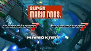 Mario Kart 7 - Piranha Plant Slide Mashup (MK7 + Underwater + MK8 + SMB)