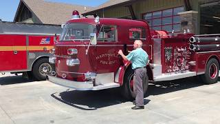 american lafrance firetruck