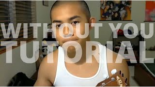 Without You - AJ Rafael UKULELE TUTORIAL