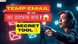 Temp Email का डरावना सच ! 😱 | Secret Tool 🤫 #TempEmail #SecretTools