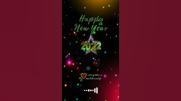 happy new year 2022 video background and Tamil song