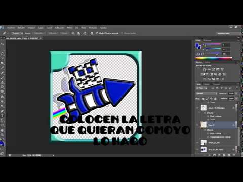 Como hacer tu icono avanzado de geometry dash!!!! - YouTube