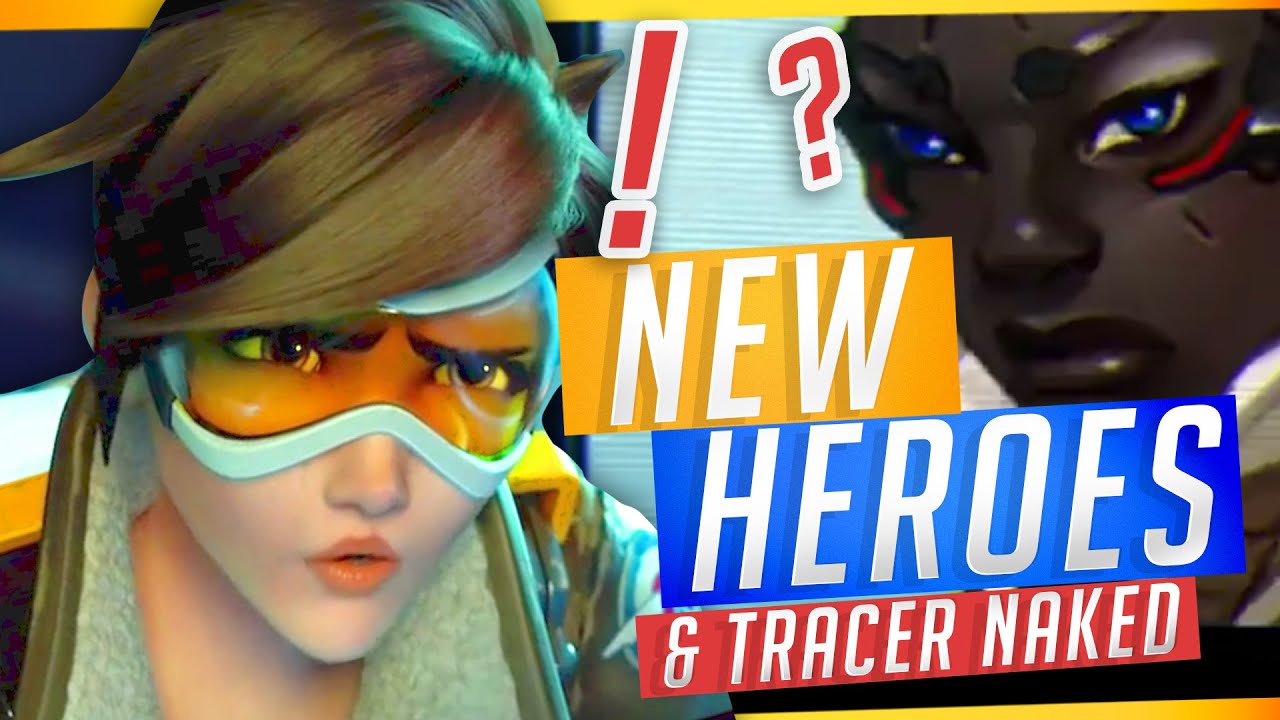 New Overwatch Heroes And Tracer Naked Youtube