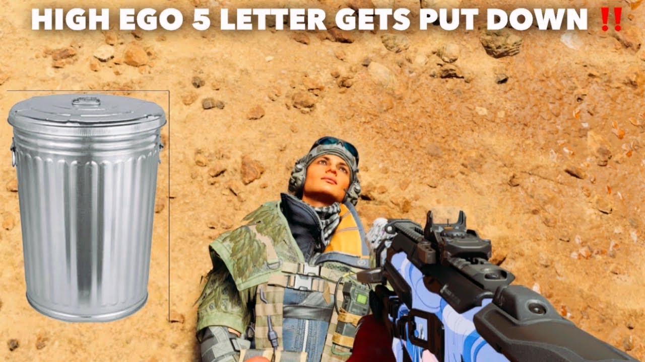 High Ego 5 Letter Calls Me Out To 1v1... Doesn't End Well For Him 😂