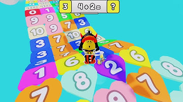 Math Color Block Race [Full Walkthrough] Roblox Gameplay