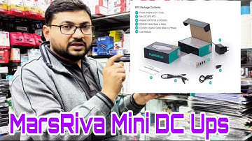 MarsRiva Mini DC Ups Unboxing and Testing 