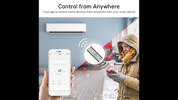 KERUI Tuya WiFi IR RF Remote Control For Air Conditioner TV Smart Home Infrared Universal