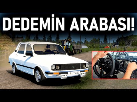 ETS 2'DE DEDEMİN ARABASINI KAÇIRIP MADENE İNDİM! - KİRKENES MADEN YOLU - RENAULT 12 - ETS 2 MOD