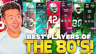 EVERY BEST PLAYER of the 1980’s! The Oldhead Squad. Madden 22