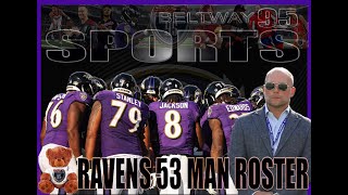 PROJECTED 2024 BALTIMORE RAVENS 53 MAN ROSTER