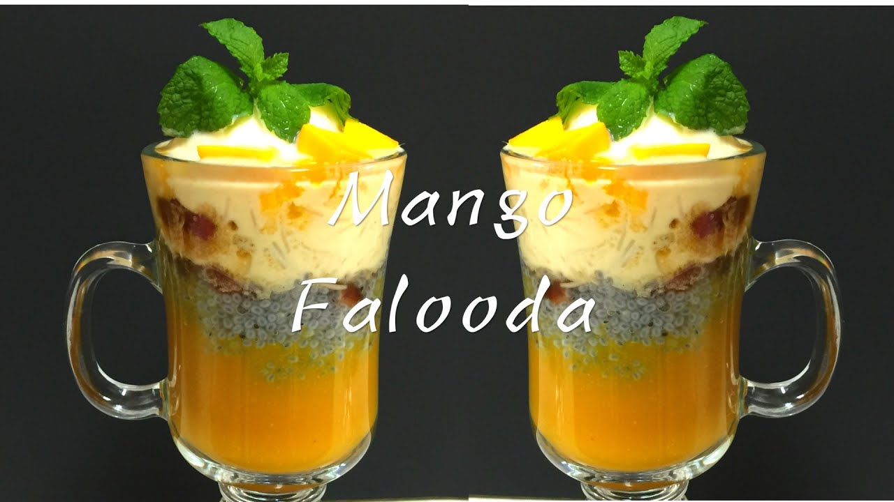 Mango Falooda Summer Cooling Refreshing Beverage Video Recipe | Bhavna