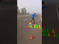 #bhojpuri #song #newsong #youtubeshorts #skating cones stunt slip #inlineskate