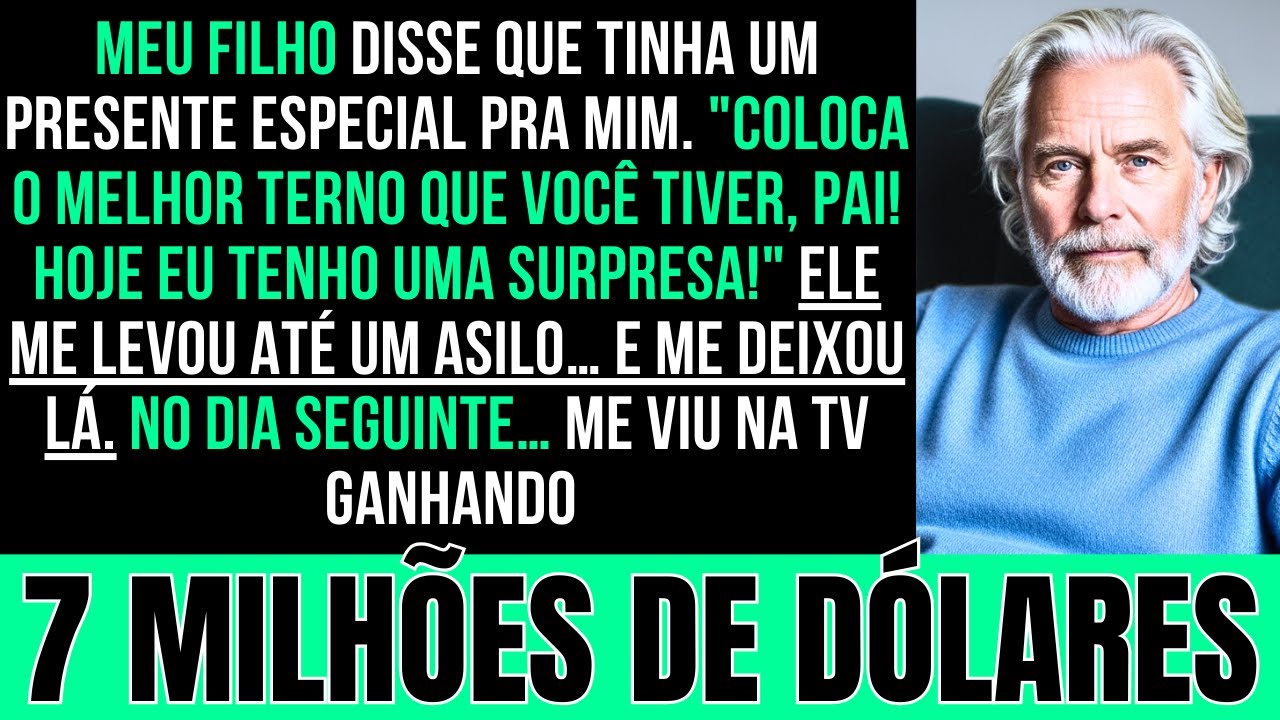 Meu Filho Me Abandonou No Natal Em Um Asilo — No Dia Seguinte Apareci Na TV Ganhando 7 Milhões