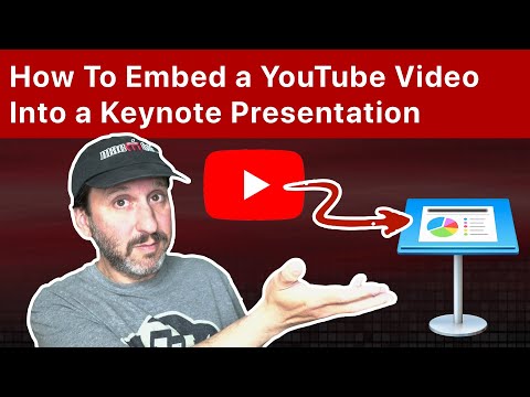 How To Embed a YouTube Video Into a Keynote Presentation