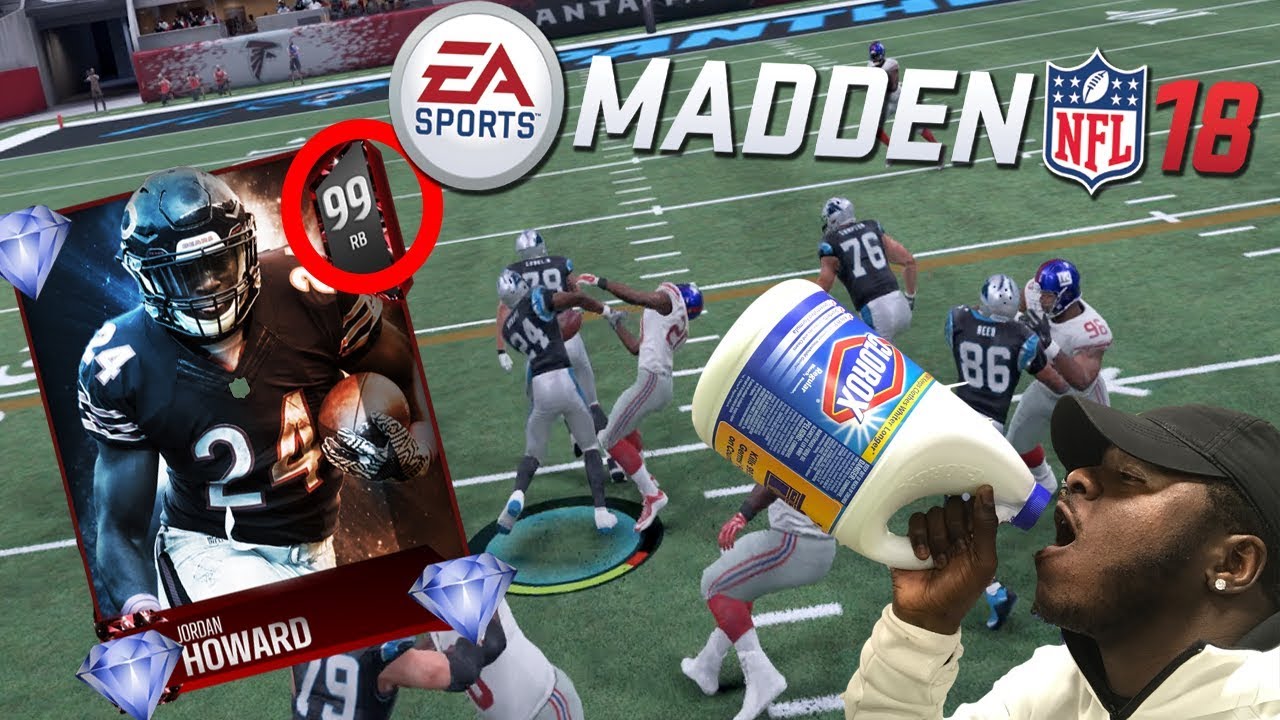 99 OVERALL JORDAN HOWARD IS UNSTOPPABLE!! I GET EXPOSED IN DRAFT CHAMPIONS!! | Madden 18 Gameplay