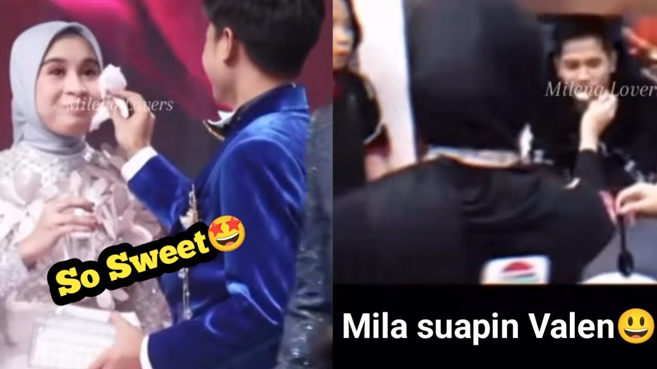 Milen Manja😄Mila dan valen bikin baper