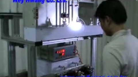 WH-764T 4 spindle digital coil winding machine with twisting machine