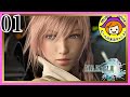 #1【FF13/初見】ストーリーは難しいらしいけどBGMとグラフィックが良いと聞いて【ファイナルファンタジー13】