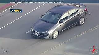 POLICE CHASE LIVE: LAPD chasing suspect in South LA area
