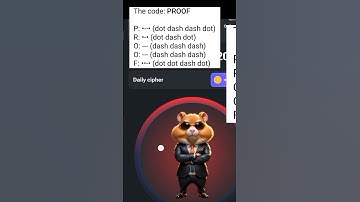 HAMSTER KOMBAT DAILY CIPHER|29/06/24|"GET 1 MILLION COINS FOR FREE| Code|cipher AIRDROP|MORSE CODE🔥"