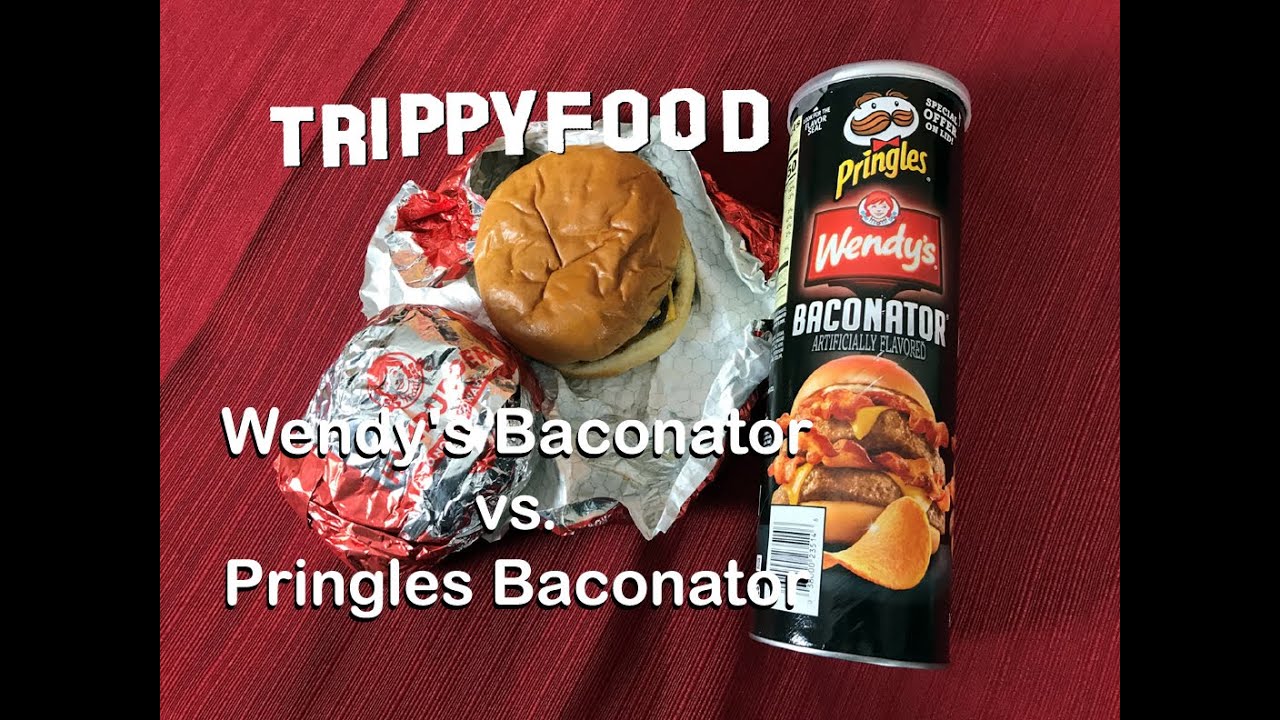Wendy's Baconator vs Pringles Baconator (ft. Wreckless Eating's